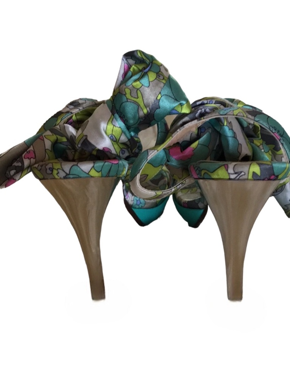 🩵Guess by Marciano lace-up ribbon heels 👠 - Picture 6 of 8